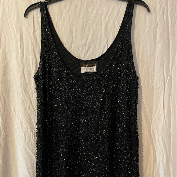 Donna Karan Sequin Tank -L , NWOT - Picture 2 of 6